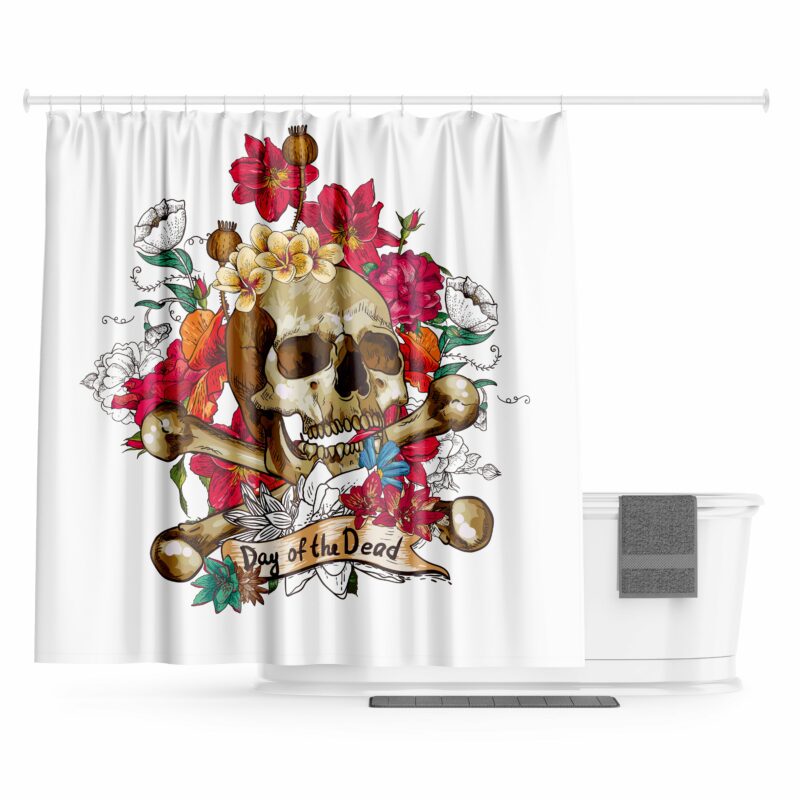 Day of the Dead Curtain