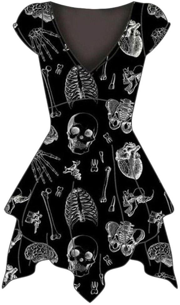 Sexy Skull Dress