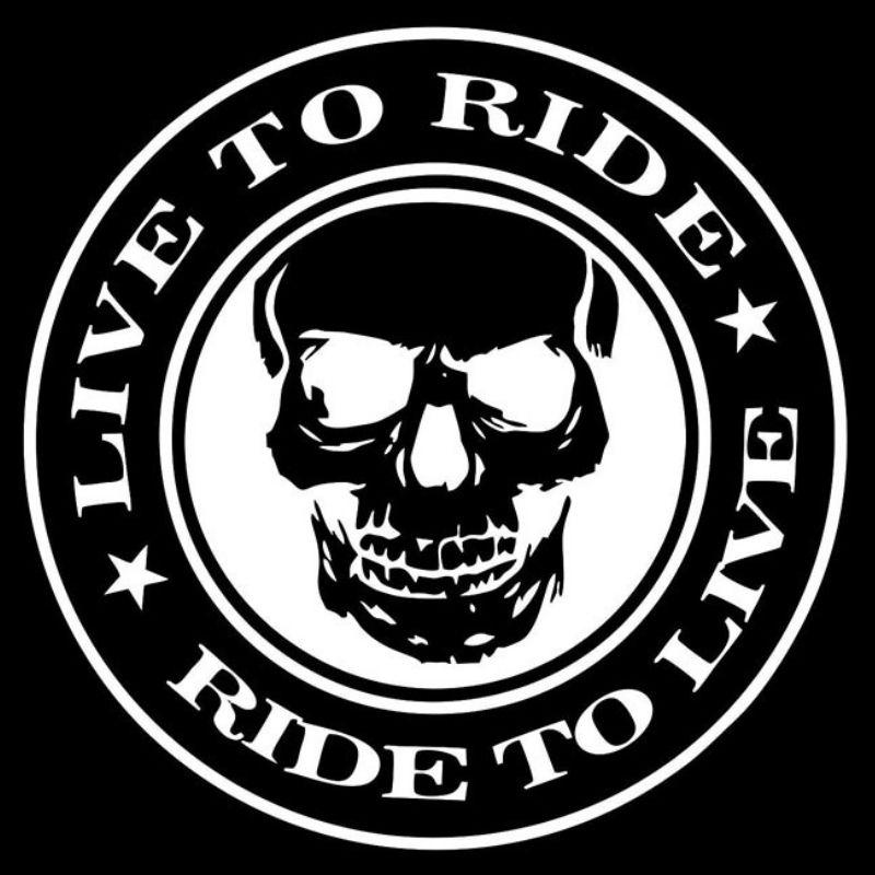skull rider stickers