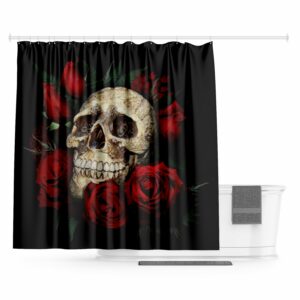 Skull and Crossbones Curtain