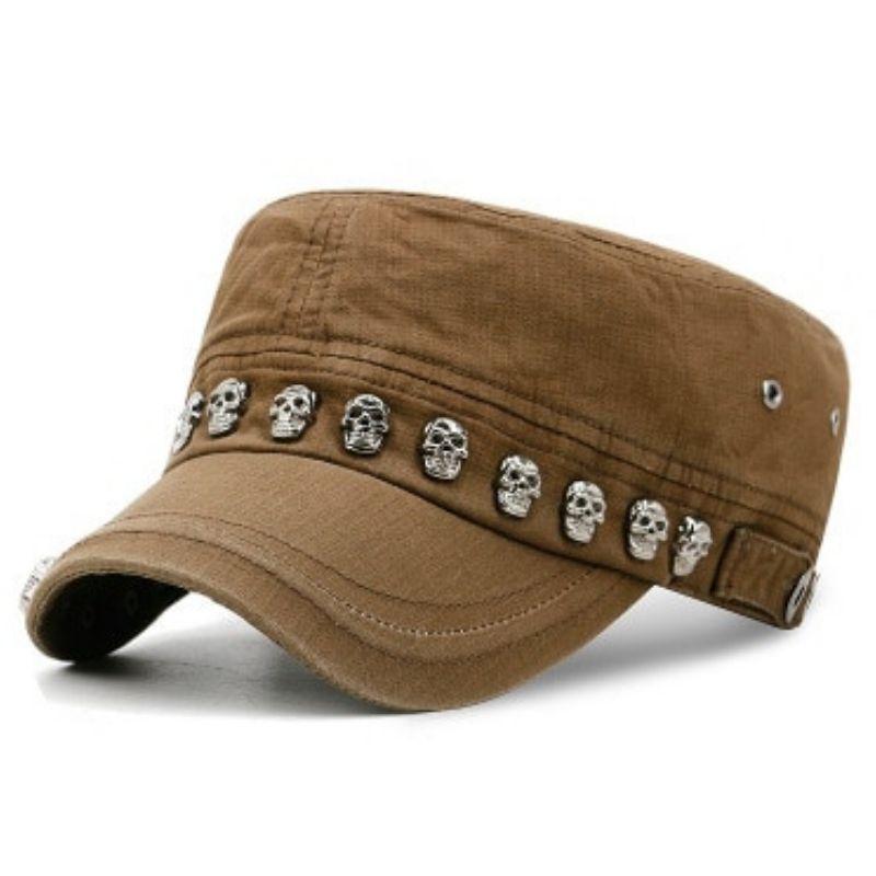Skull crown cap