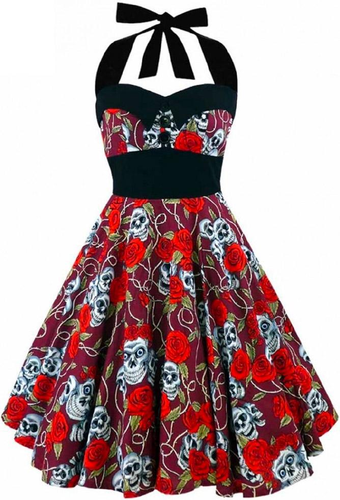 Red Gothic Dress