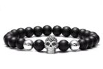 Men's Bracelet Skull Beads