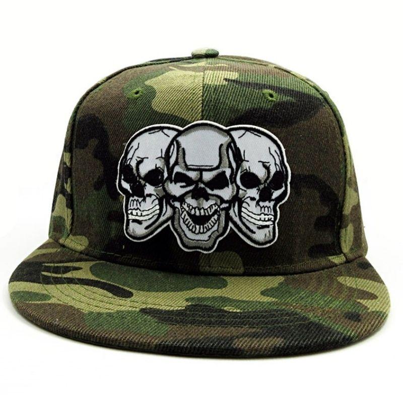 Military cap three skulls