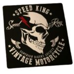 Skull and crossbones Motorcycle Sticker