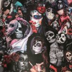 Mexican Skull Sticker Woman