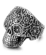 Mexican Skull Ring Man