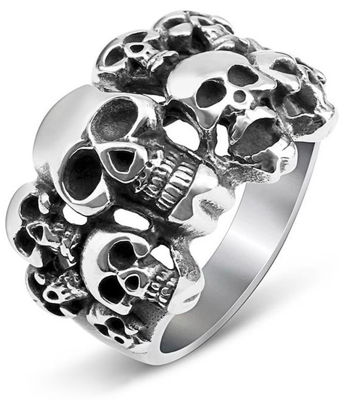 Silver Skull Ring for Men