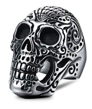 Mexican Skull Ring Calavera