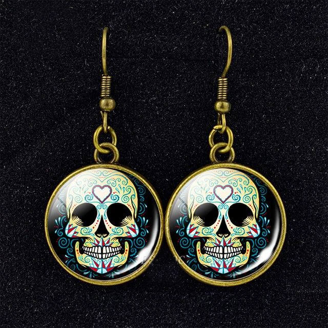 Latino Skull Earrings