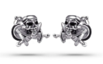 Pirate Skull Earrings