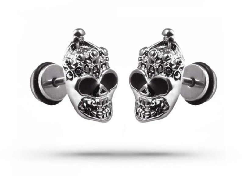 Demon Skull Earrings