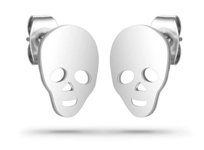 Ghost Skull Earrings