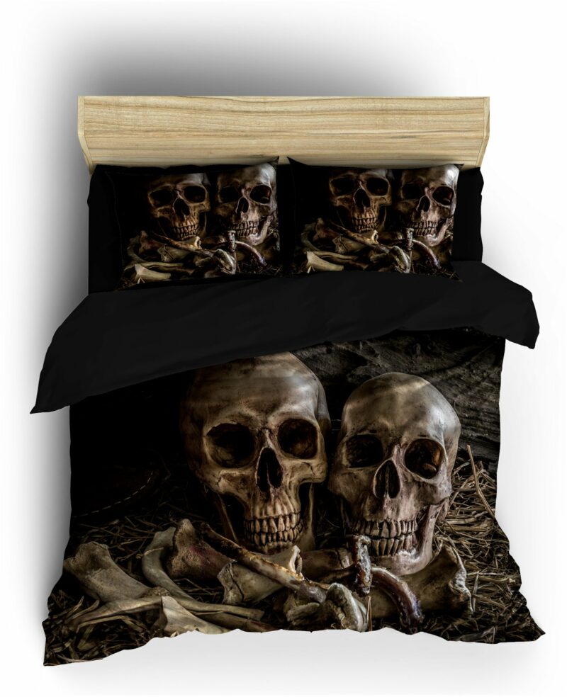 Comforter Cover Skull Cowboy