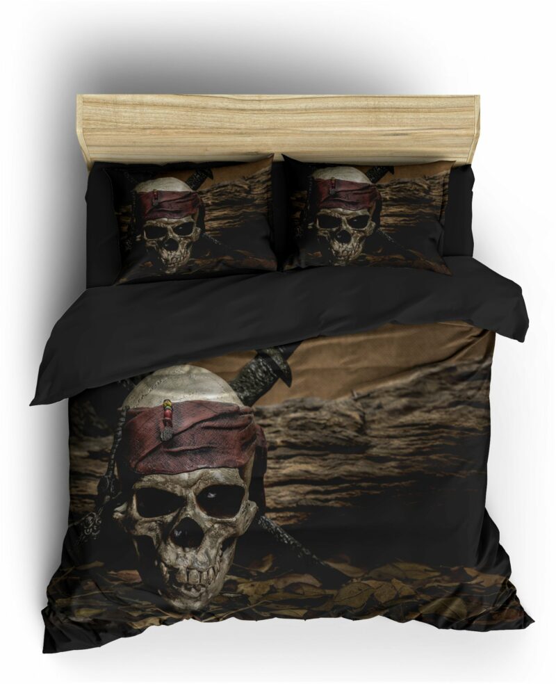 Pirate Skull Duvet Cover