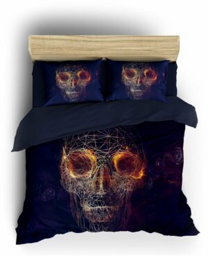 Comforter Cover Skull Art