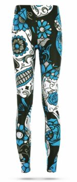 Colorful Mexican Skull Legging