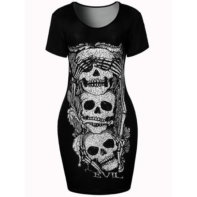 noho long dress with Mexican skull cheap.