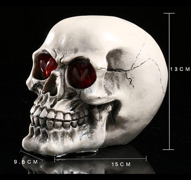 skull deco grey