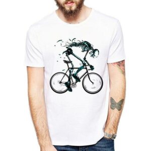 Skull Biker T Shirt
