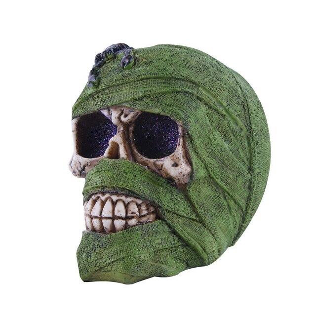 Green Skull Decoration
