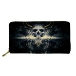 Flaming Gothic wallet