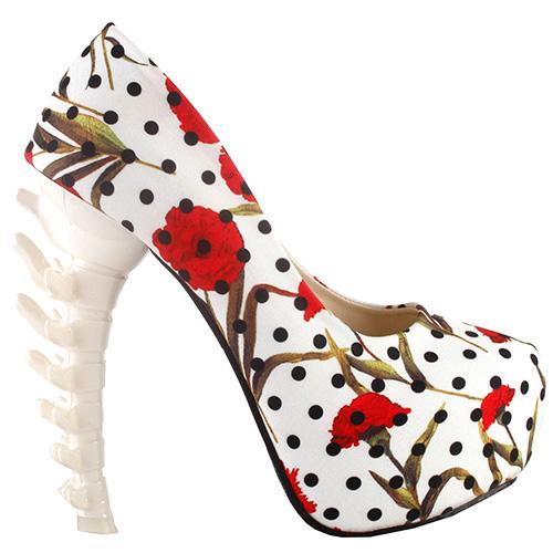 Flowered Shoe