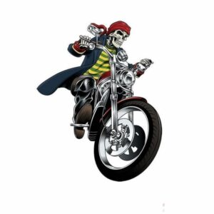 Motorcycle Skeleton Transfer