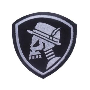 Skull Patch With Hat