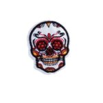 Mexican Skull Patch Drawing