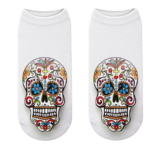 Mexican Skull Sock Colorful