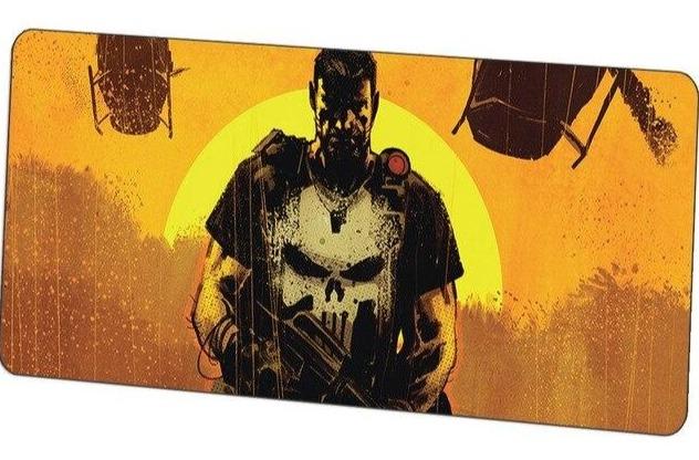 Death's Head Warrior Mouse Pad