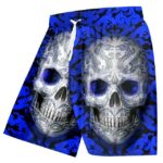 Colorful Mexican Skull Short