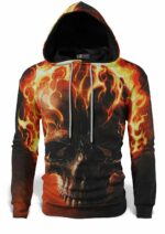 Fire Skull Sweatshirt