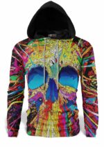 Multicolored Skull Sweatshirt