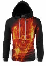 Flaming Skull Sweatshirt