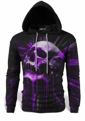 Purple Skull Sweatshirt
