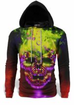 Psychedelic Skull Sweatshirt