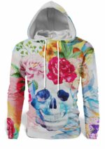 Flowered Skull Sweatshirt