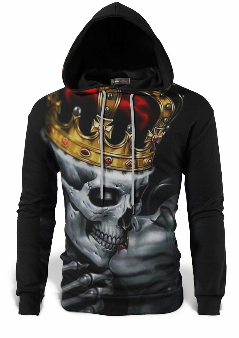 Skeleton Crown Sweat Shirt