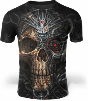 Skull Robot T-Shirt