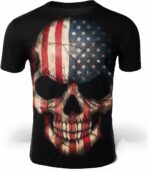 Skull T-Shirt USA