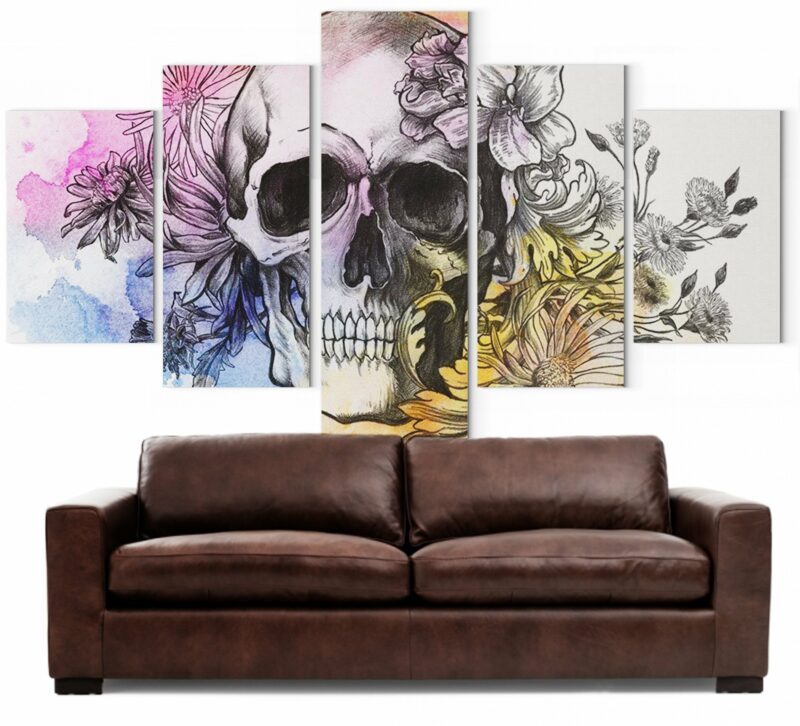 Picture Flowered Skull