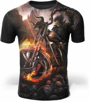 Demonic Motorcycle T-Shirt