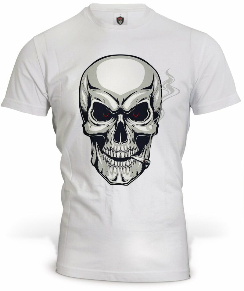 Cigarette Skull T-Shirt