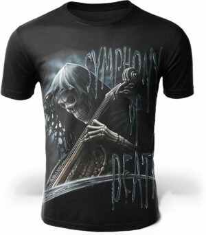 Skeleton Musician T-Shirt