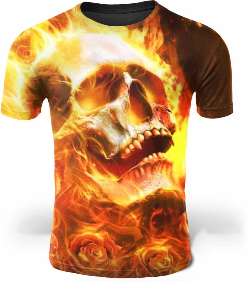 Flames Skull T-Shirt