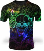 Neon Skull Tee Shirt