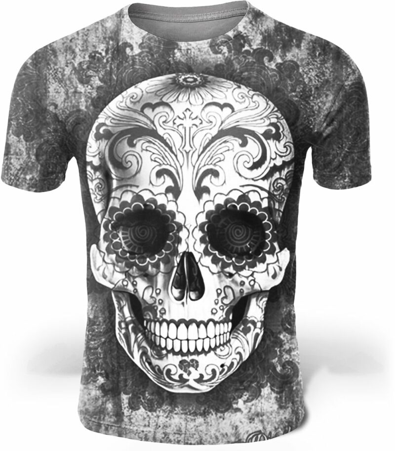 Mexican Skull Tee Shirt Man